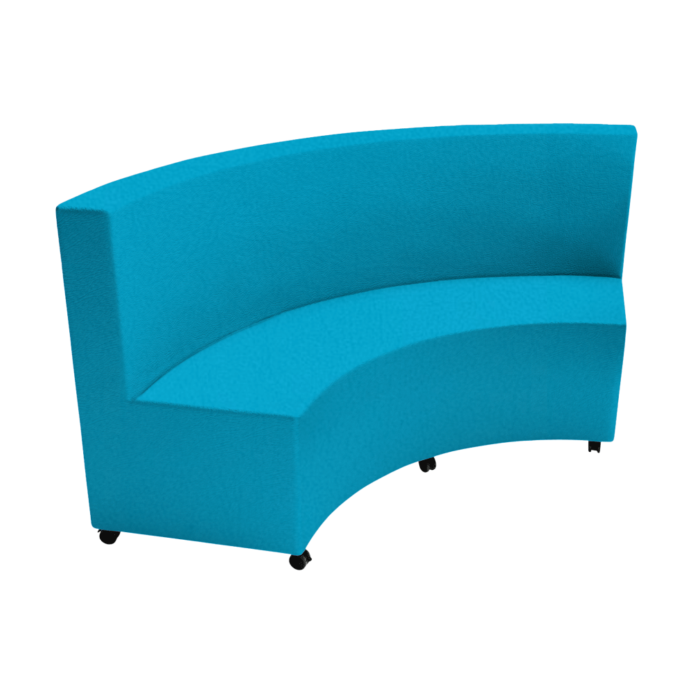 High back curved sofa deals